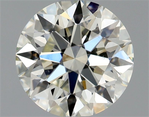 Picture of Natural Diamond 0.80 Carats, Round with Excellent Cut, J Color, SI1 Clarity and Certified by GIA