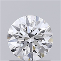 Del inventario de diamantes de laboratorio, 0.74 quilates, Redondo , Color D, claridad VVS2 y certificado IGI