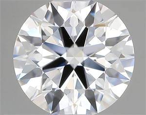 Picture of Lab Grown Diamond 1.06 Carats, Round with Ideal Cut, D Color, VVS2 Clarity and Certified by IGI