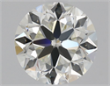 Diamante Natural 0.80 quilates, Redondo , Color J, claridad VVS1 y certificado GIA