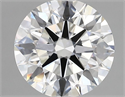 Lab Grown Diamond 2.88 Carats, Round with Ideal Cut, E Color, VVS1 Clarity and Certified by IGI