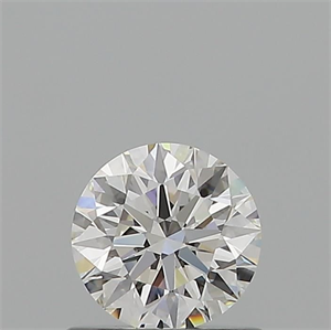 Picture of Natural Diamond 0.70 Carats, Round with Excellent Cut, F Color, VVS1 Clarity and Certified by GIA