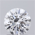 Lab Grown Diamond 1.16 Carats, Round with Excellent Cut, D Color, VS1 Clarity and Certified by GIA