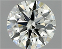Natural Diamond 0.75 Carats, Round with Excellent Cut, J Color, VS1 Clarity and Certified by GIA