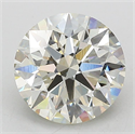 Del inventario de diamantes de laboratorio, 3.07 quilates, Redondo , Color J, claridad VS1 y certificado IGI