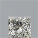 Diamante Natural 0.50 quilates, Princesa , Color I, claridad VS1 y certificado GIA