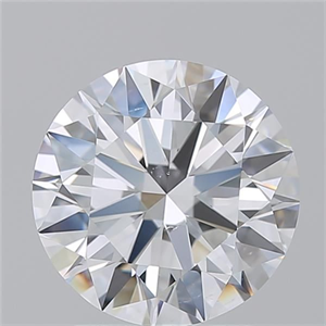 Foto Diamante Natural 2.50 quilates, Redondo , Color D, claridad SI1 y certificado GIA de