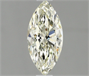 Natural Diamond 0.70 Carats, Marquise with  Cut, L Color, VVS1 Clarity and Certified by IGI