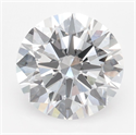 Lab Grown Diamond 2.79 Carats, Round with Ideal Cut, D Color, IF Clarity and Certified by IGI