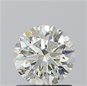 Diamante Natural 1.01 quilates, Redondo , Color K, claridad SI1 y certificado GIA