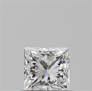 Foto Diamante Natural 0.54 quilates, Princesa , Color E, claridad VVS2 y certificado GIA de