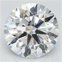 Del inventario de diamantes de laboratorio, 3.08 quilates, Redondo , Color D, claridad IF y certificado IGI