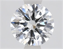 Lab Grown Diamond 1.02 Carats, Round with Excellent Cut, F Color, VVS1 Clarity and Certified by IGI