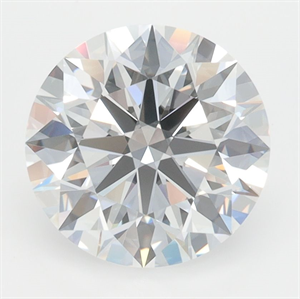 Picture of Lab Grown Diamond 3.07 Carats, Round with Excellent Cut, D Color, VVS2 Clarity and Certified by GIA