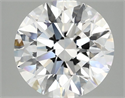Lab Grown Diamond 3.04 Carats, Round with Excellent Cut, E Color, VVS2 Clarity and Certified by IGI