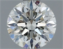 Diamante Natural 0.50 quilates, Redondo , Color I, claridad VVS1 y certificado IGI