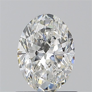 Picture of Natural Diamond 0.90 Carats, Oval with  Cut, F Color, VS2 Clarity and Certified by GIA