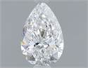 Diamante Natural 0.42 quilates, De pera , Color D, claridad VS1 y certificado GIA