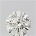 Natural Diamond 0.71 Carats, Round with Excellent Cut, K Color, SI2 Clarity and Certified by IGI