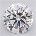 Del inventario de diamantes de laboratorio, 5.09 quilates, Redondo , Color F, claridad IF y certificado IGI