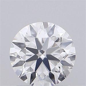 Picture of Lab Grown Diamond 1.02 Carats, Round with Excellent Cut, D Color, VVS2 Clarity and Certified by IGI