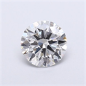 Del inventario de diamantes de laboratorio, 1.58 quilates, Redondo , Color E, claridad VS1 y certificado IGI