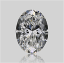 Diamante Natural 0.50 quilates, Ovalado , Color F, claridad VS2 y certificado GIA