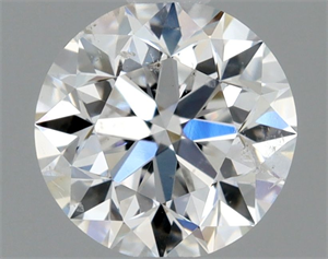 Picture of Natural Diamond 0.72 Carats, Round with Very Good Cut, E Color, SI2 Clarity and Certified by GIA