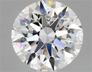 Picture of Natural Diamond 1.70 Carats, Round with Excellent Cut, D Color, VVS1 Clarity and Certified by GIA