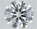 Lab Grown Diamond 5.20 Carats, Round with Ideal Cut, F Color, VS1 Clarity and Certified by IGI