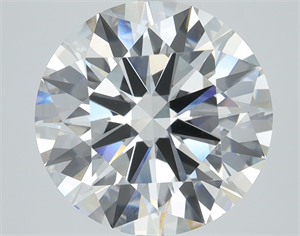 Picture of Lab Grown Diamond 5.20 Carats, Round with Ideal Cut, F Color, VS1 Clarity and Certified by IGI