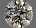 Natural Diamond 0.51 Carats, Round with Very Good Cut, K Color, VS2 Clarity and Certified by IGI