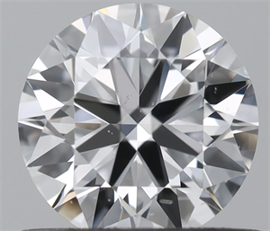 Foto Diamante Natural 0.55 quilates, Redondo , Color D, claridad VS2 y certificado IGI de