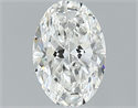 Diamante Natural 0.52 quilates, Ovalado , Color F, claridad VS2 y certificado GIA