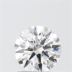 Picture of Lab Grown Diamond 1.01 Carats, Round with Ideal Cut, D Color, VS1 Clarity and Certified by IGI