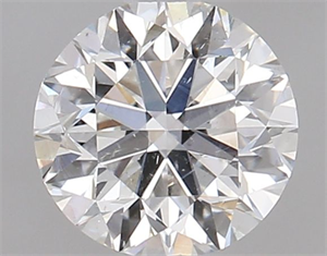 Picture of Natural Diamond 0.90 Carats, Round with Very Good Cut, G Color, SI1 Clarity and Certified by GIA