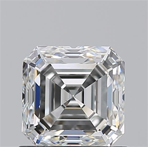 Picture of Natural Diamond 1.02 Carats, Asscher with  Cut, G Color, VS1 Clarity and Certified by GIA