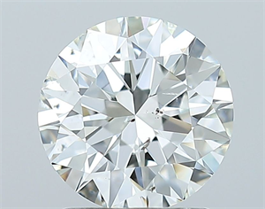 Foto Diamante Natural 1.52 quilates, Redondo , Color H, claridad SI2 y certificado GIA de