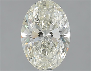 Picture of Natural Diamond 1.30 Carats, Oval with  Cut, J Color, SI1 Clarity and Certified by IGI
