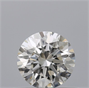 Natural Diamond 0.50 Carats, Round with Excellent Cut, G Color, VVS2 Clarity and Certified by IGI