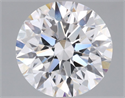 Del inventario de diamantes de laboratorio, 2.53 quilates, Redondo , Color E, claridad VVS2 y certificado IGI