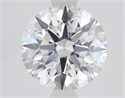 Del inventario de diamantes de laboratorio, 1.57 quilates, Redondo , Color F, claridad VVS2 y certificado IGI