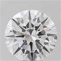 Lab Grown Diamond 5.50 Carats, Round with Ideal Cut, F Color, VS1 Clarity and Certified by IGI