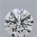 Diamante Natural 0.70 quilates, Redondo , Color I, claridad VS2 y certificado GIA