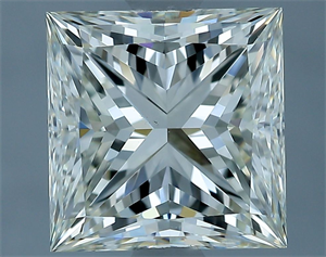 Picture of Natural Diamond 2.00 Carats, Princess with  Cut, J Color, VVS2 Clarity and Certified by GIA