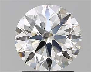 Picture of Natural Diamond 1.71 Carats, Round with Excellent Cut, I Color, VS1 Clarity and Certified by GIA