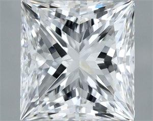 Foto Diamante Natural 1.00 quilates, Princesa , Color E, claridad VS2 y certificado GIA de