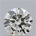 Natural Diamond 0.40 Carats, Round with Excellent Cut, I Color, VS2 Clarity and Certified by GIA
