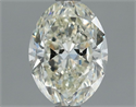 Natural Diamond 1.21 Carats, Oval with  Cut, J Color, VS1 Clarity and Certified by IGI