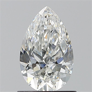 Picture of Natural Diamond 0.90 Carats, Pear with  Cut, F Color, VS1 Clarity and Certified by GIA